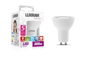 760442063  Focus LED GU10 Dimmable 5.5W 36° 3000K 360lm